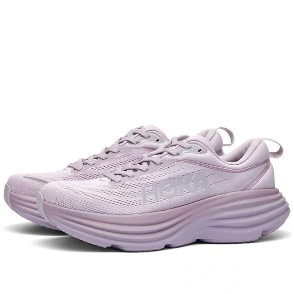 Hoka One One Bondi 8 in Violet Lavender Size 8.5 B. - Picture 10 of 13